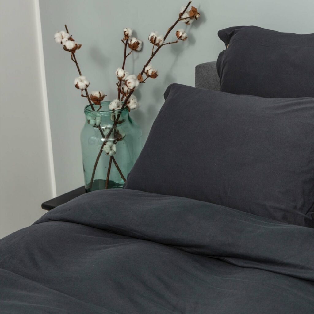 Cotton premium jersey bedroom lava grey 2