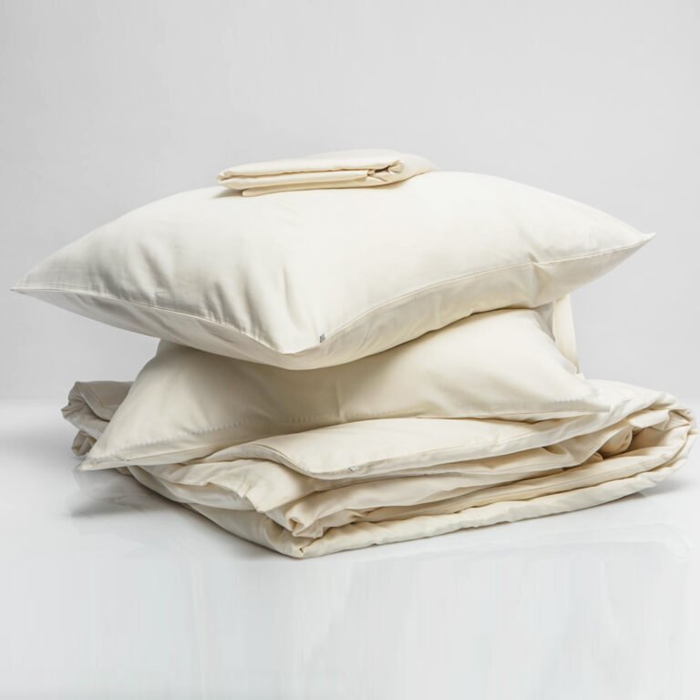 Cotton sateen bundle Ivory 1