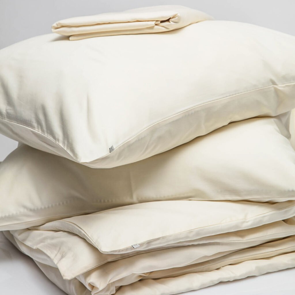 Cotton sateen bundle Ivory 2