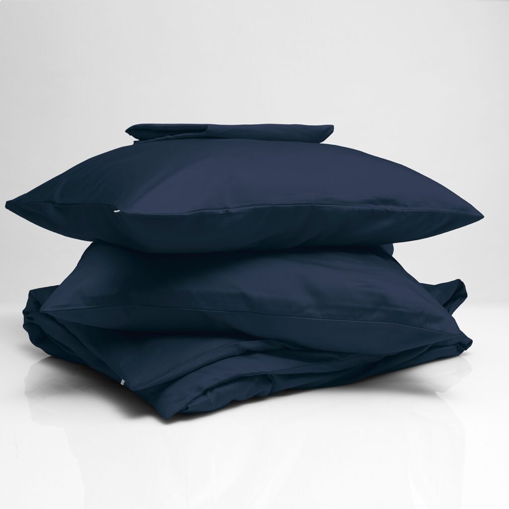 Cotton sateen bundle midnight blue 1