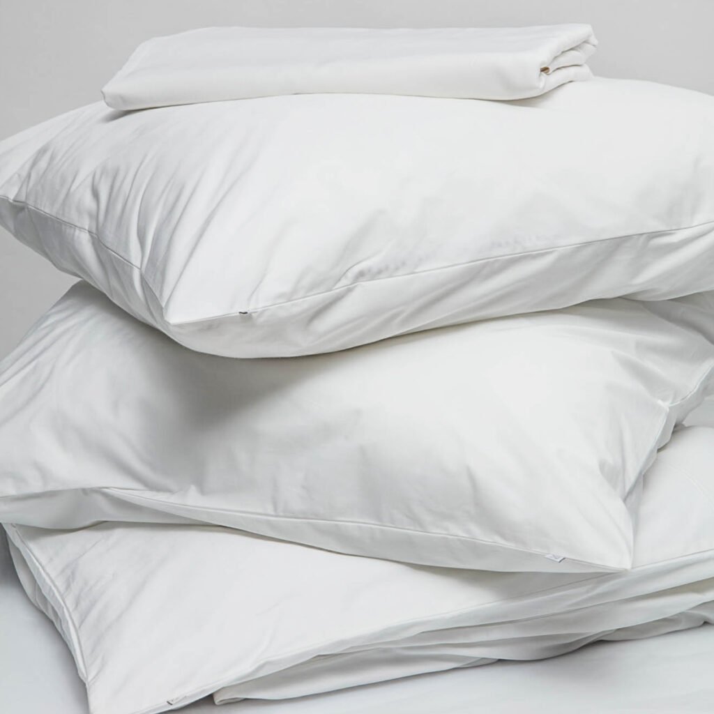Cotton sateen bundle snow white 2