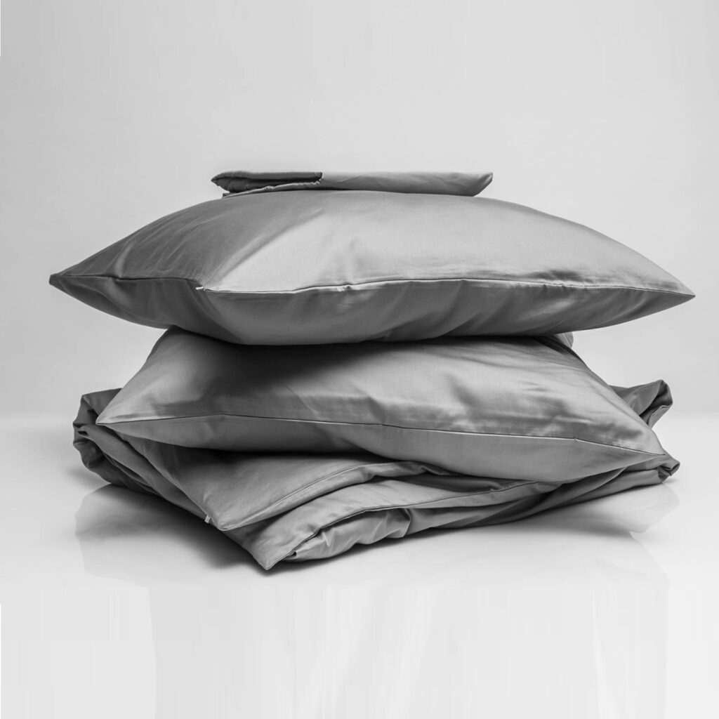 Cotton sateen bundle stone grey 1