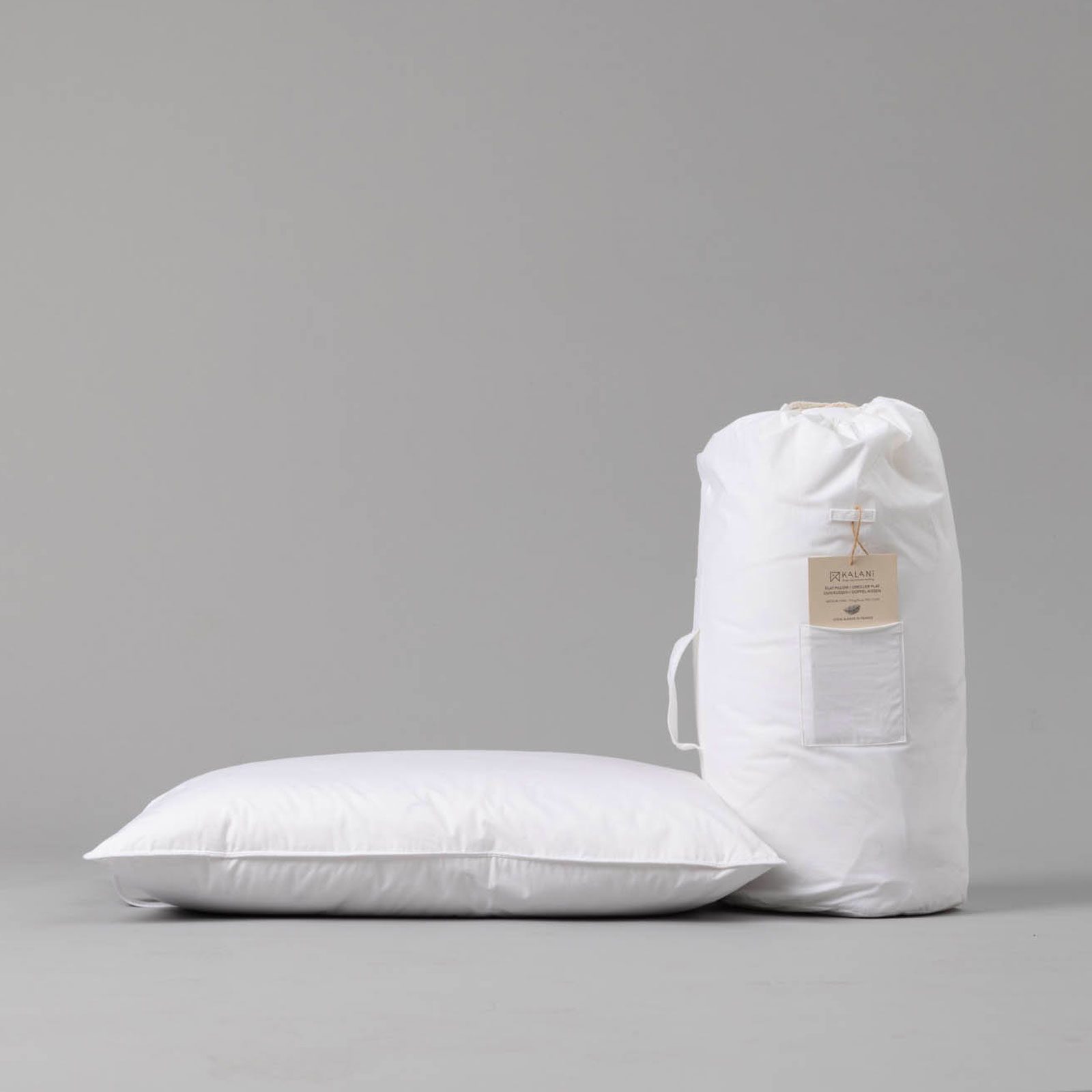 Couette naturelle tempérée chaude · Duvet français · Coton bio · Kalani