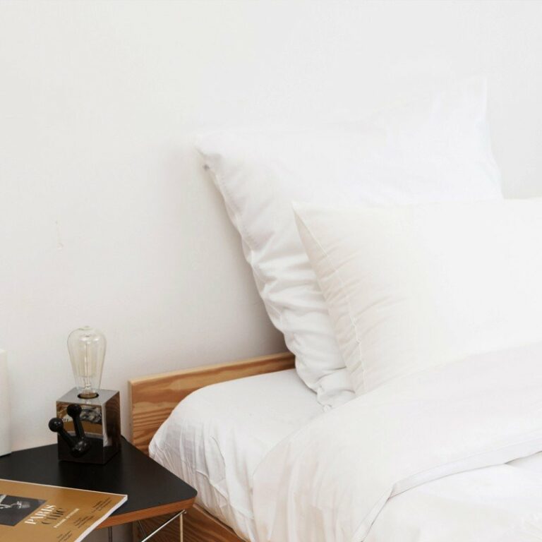 Cotton Percale Pillowcase Snow White 9