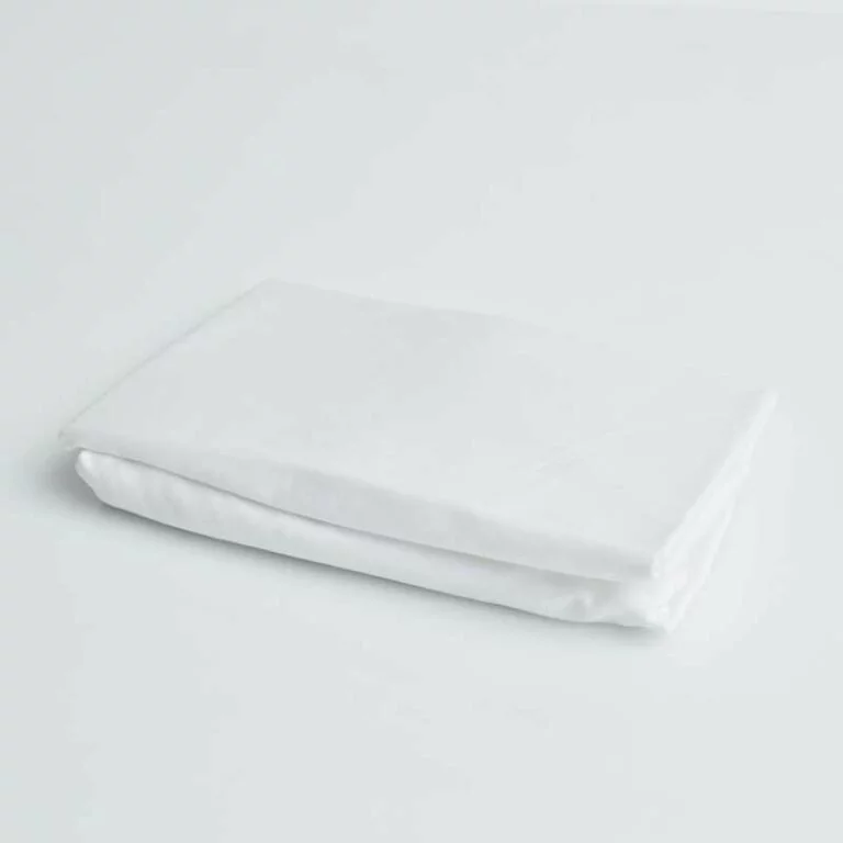 Cotton Sateen Fitted Sheet Snow White 16