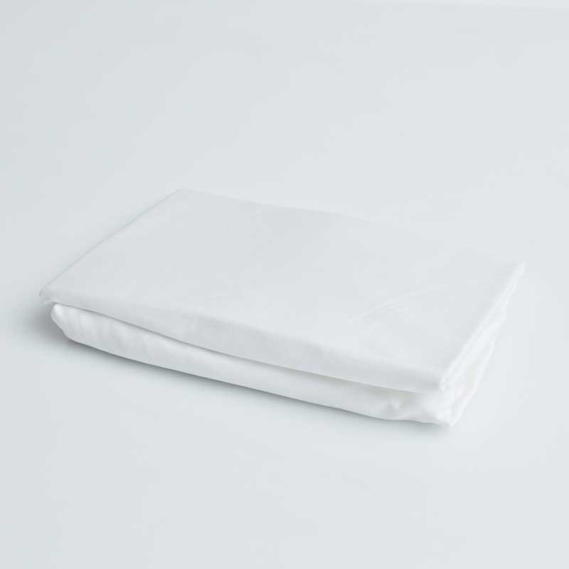 Drap-housse en satin de coton pour surmatelas Premium