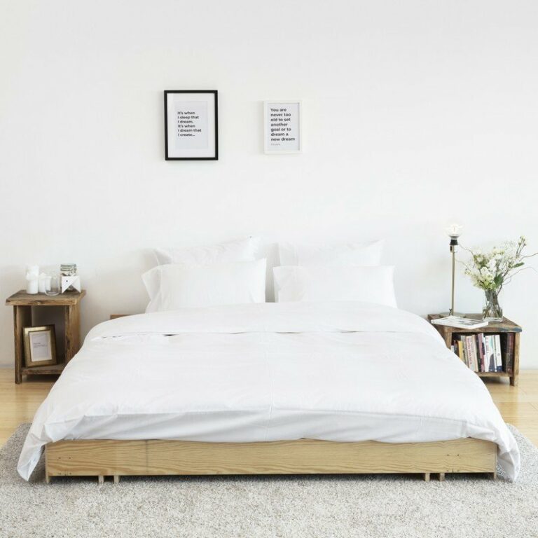 Cotton Sateen Lace Trim Duvet Cover Snow White 10