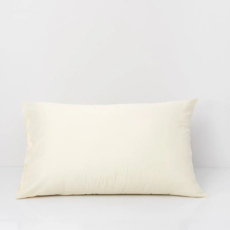 Taie d'oreiller en Satin de coton Ivory 3