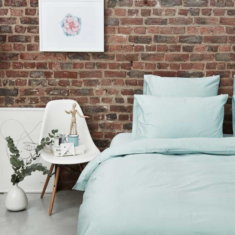 Pillowcase in luxurious and soft Sateen in organic cotton Kalani