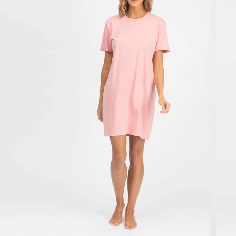 dress women organic w jersey dress organic w jersey dress canyon pink 1