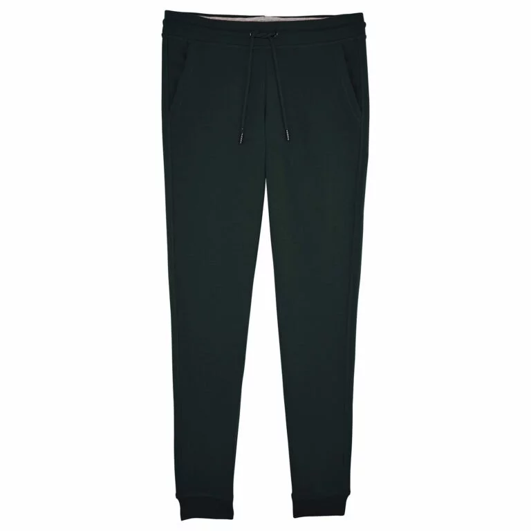 pants women organic w slim pants organic w slim pants black front