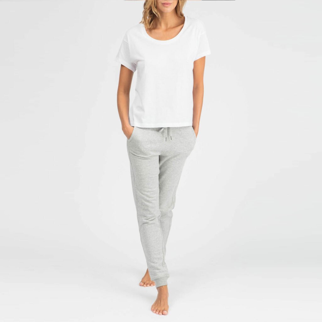 pants women organic w slim pants organic w slim pants heather grey 6