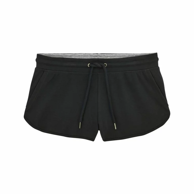 shorts women organic w shortss organic w shorts mid black front