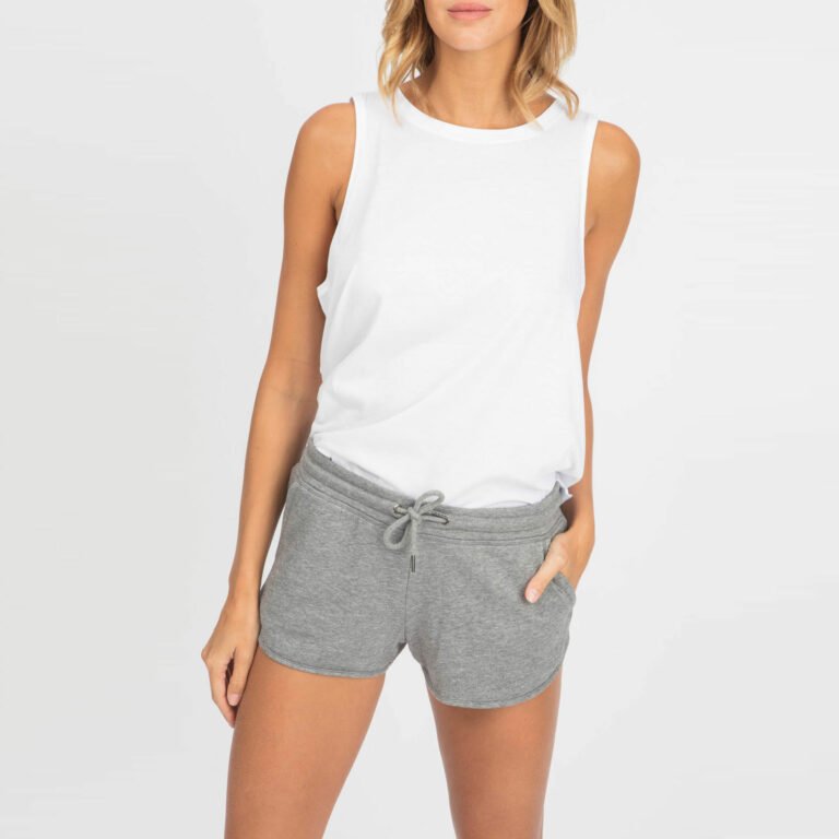 shorts women organic w shortss organic w shortss mid heather grey 4