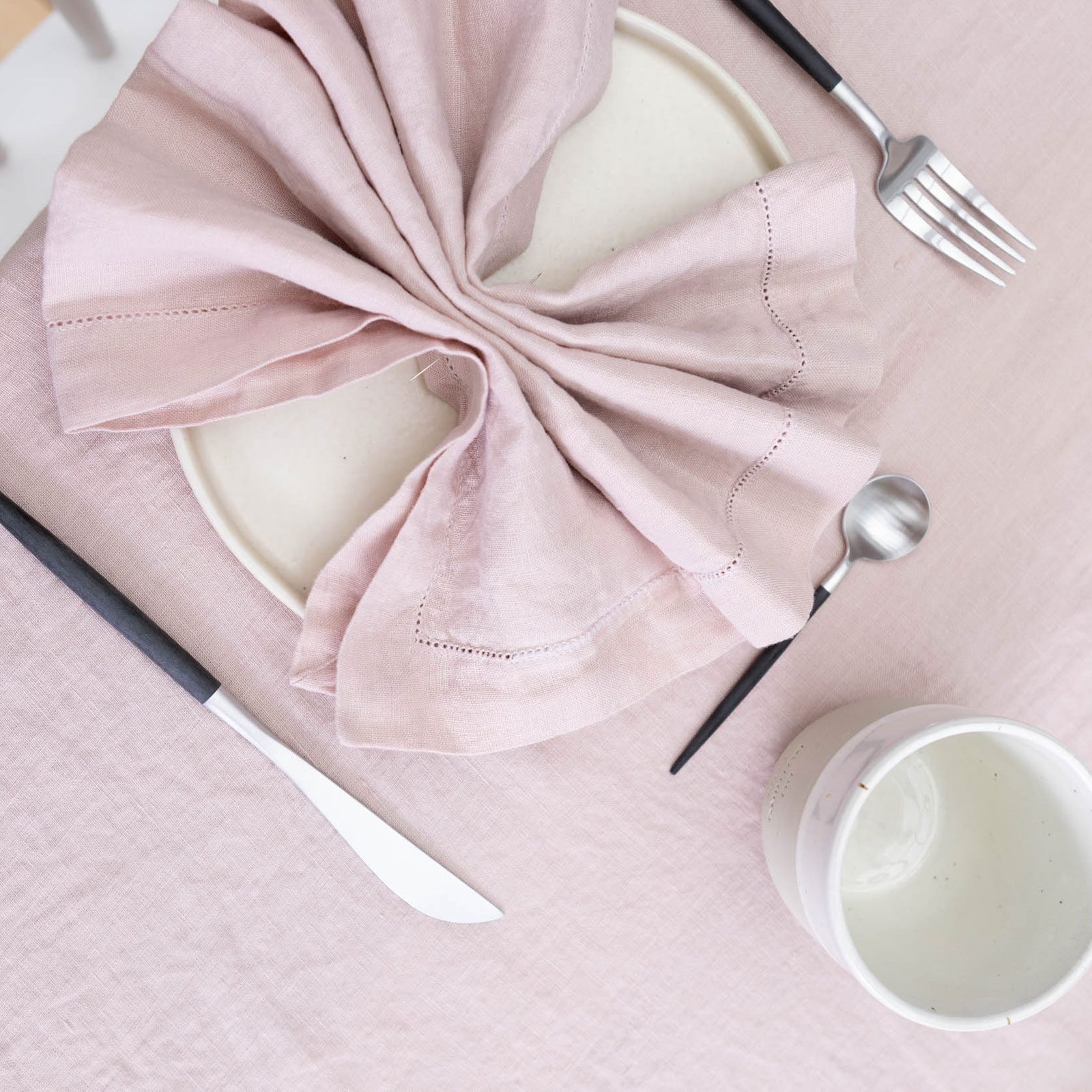 Washed Linen Table Napkin • Local & Natural European Linen • Kalani