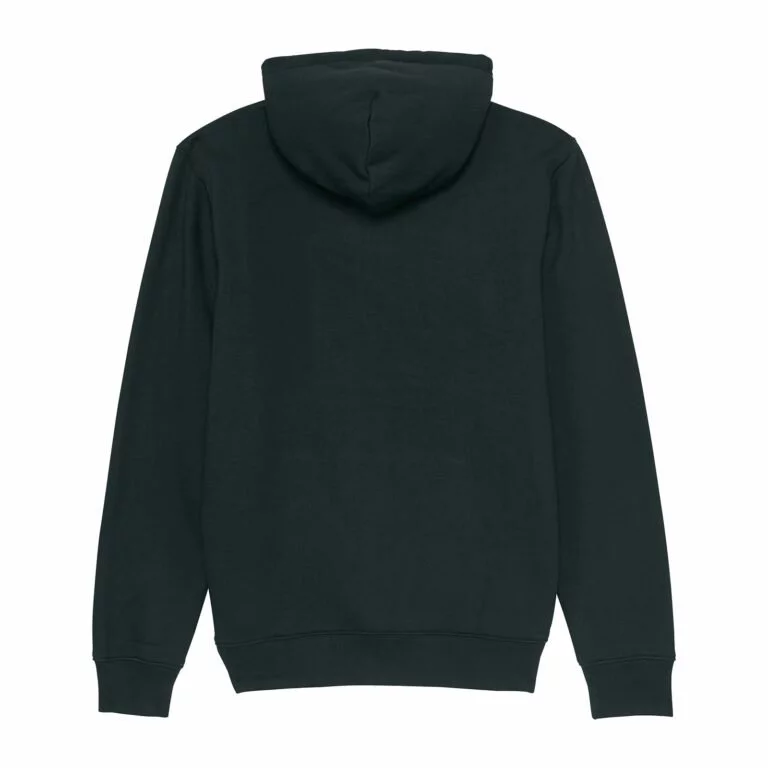 sweat unisex organic hooded pullover organic hooded pullover canyon black back
