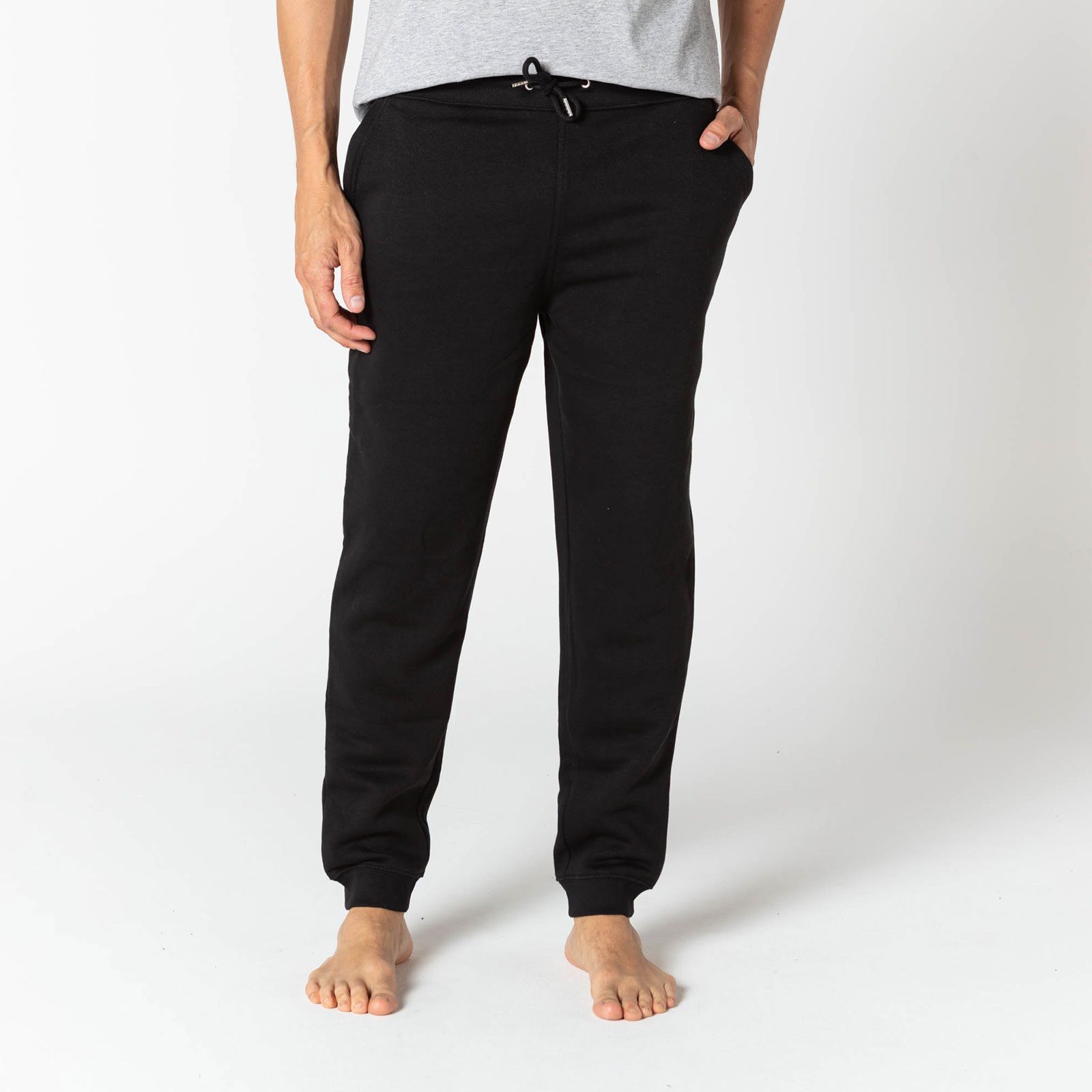 Pantalon lounge femme en coton bio sable